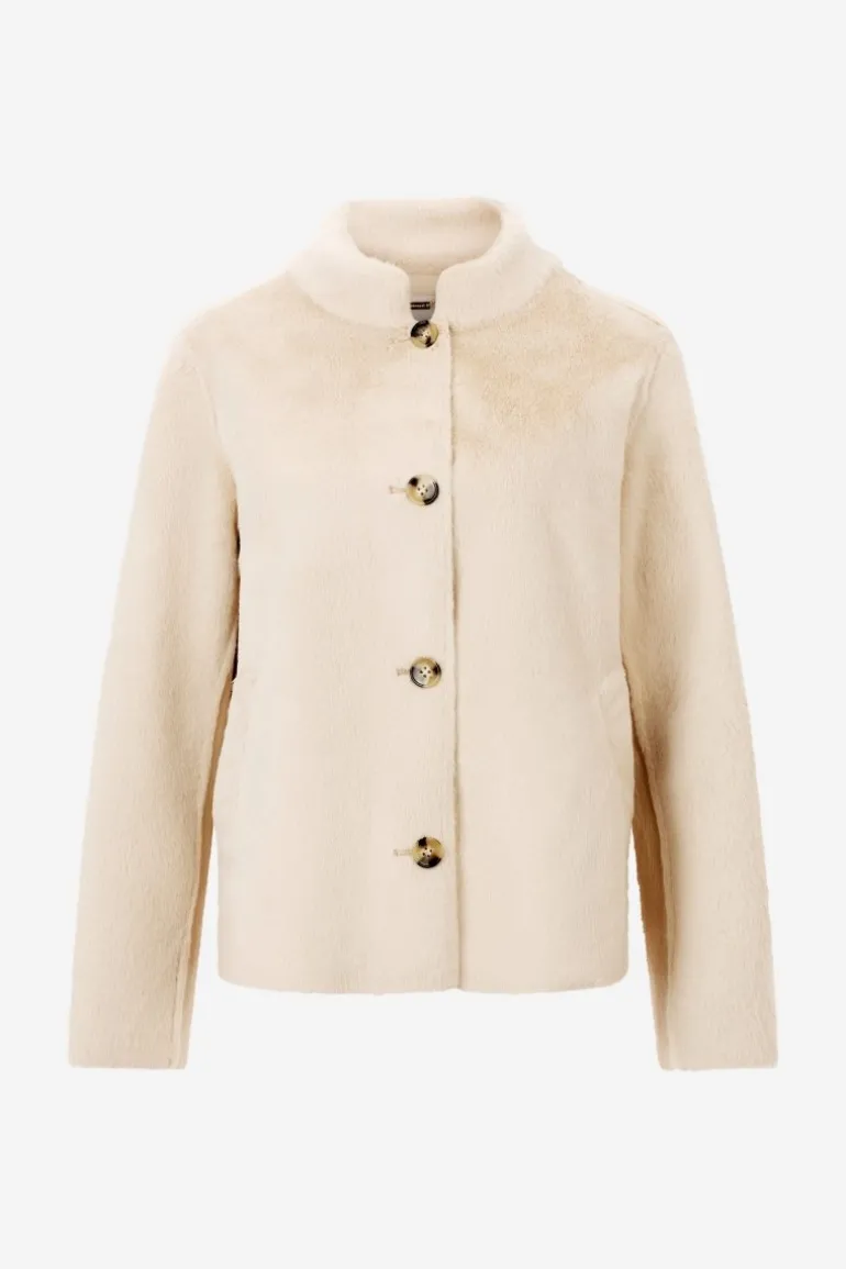 Übergangsjacke Aus Fake Fur