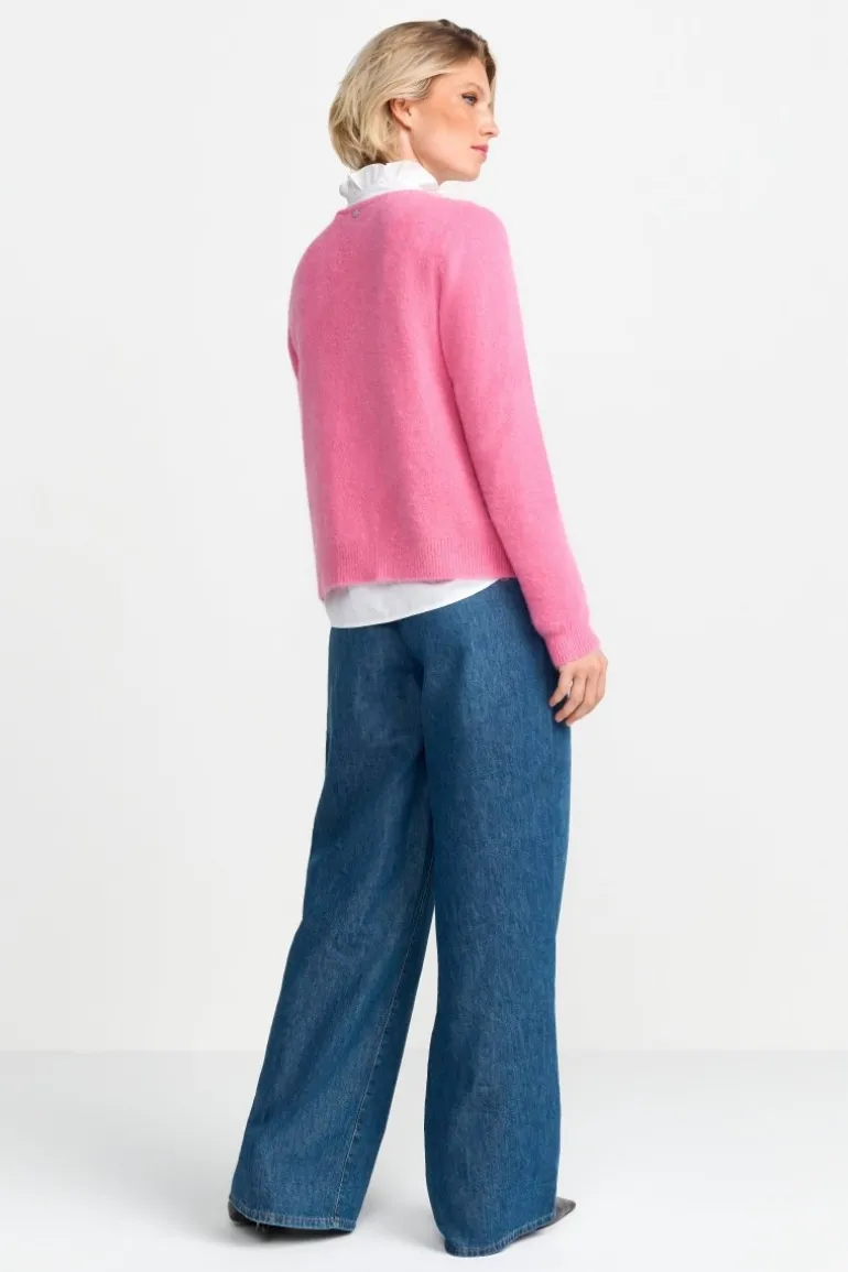 Cardigan Aus Weicher Wollmischung