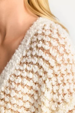 Cardigan Mit Perlmuttknopf