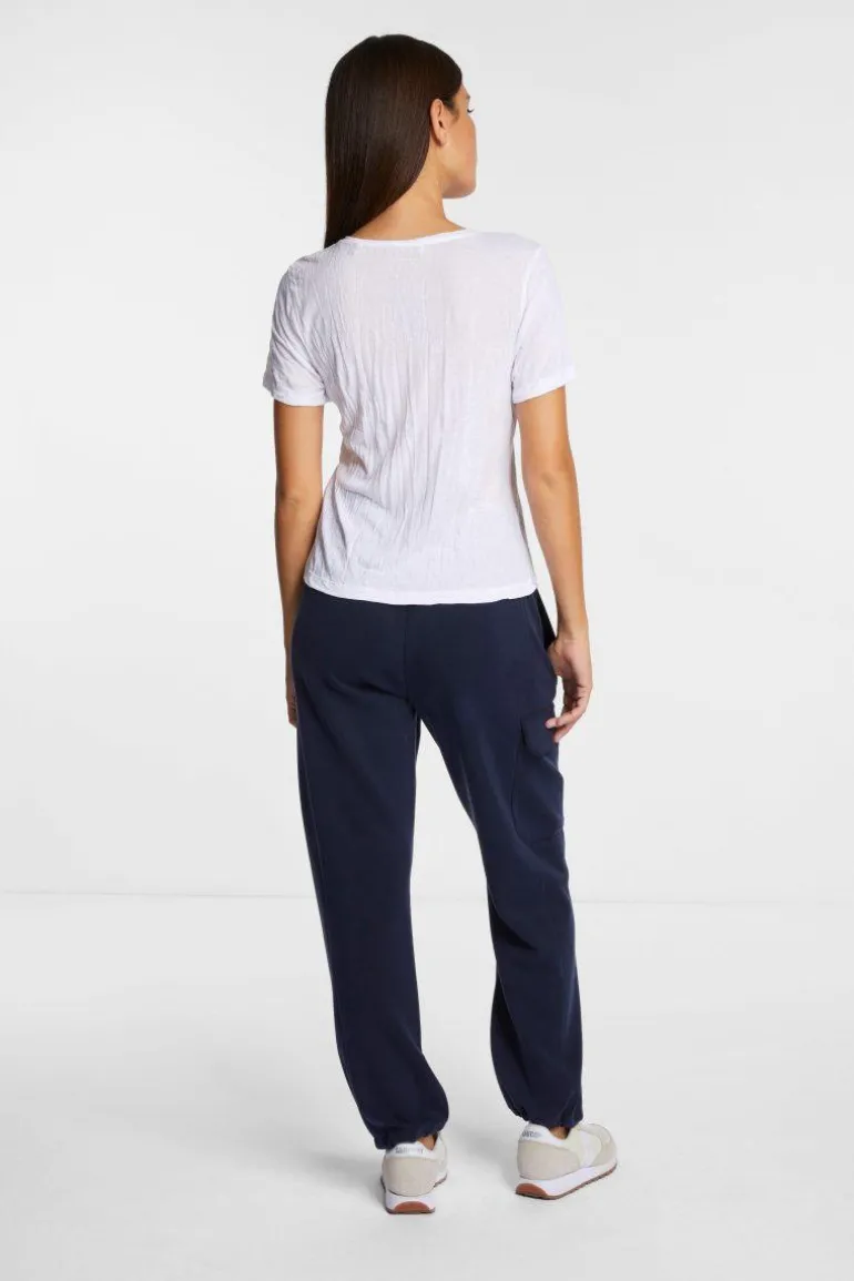 Crinkle-T-Shirt