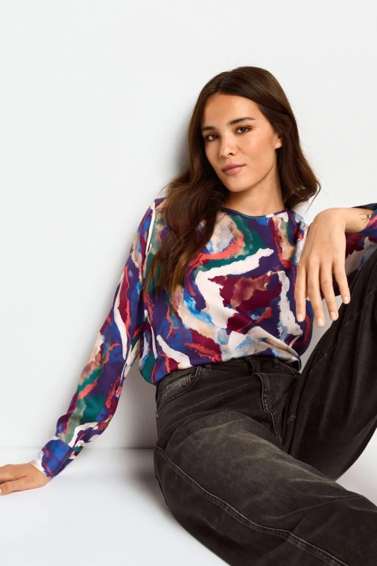 Fließende Schlupfbluse