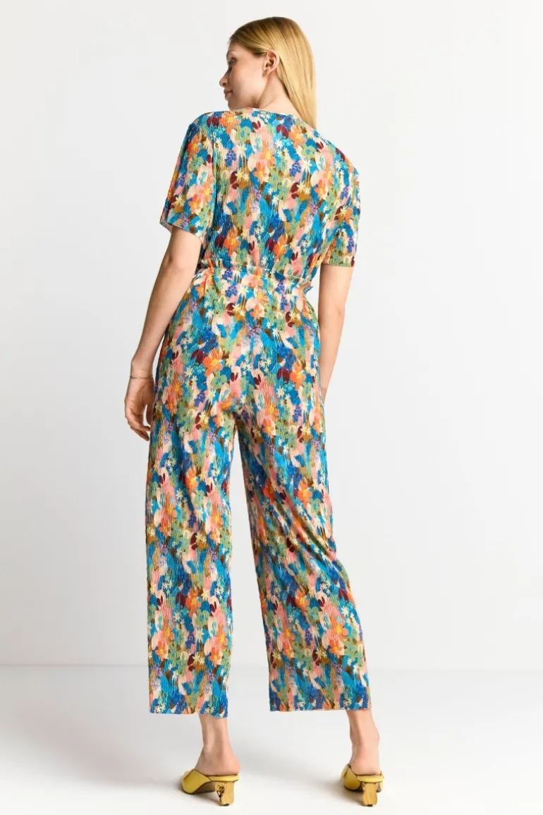 Leichte Culotte In Crinkle-Optik