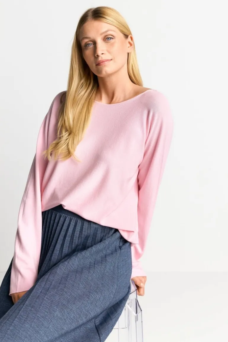 Nahtloser Strickpullover