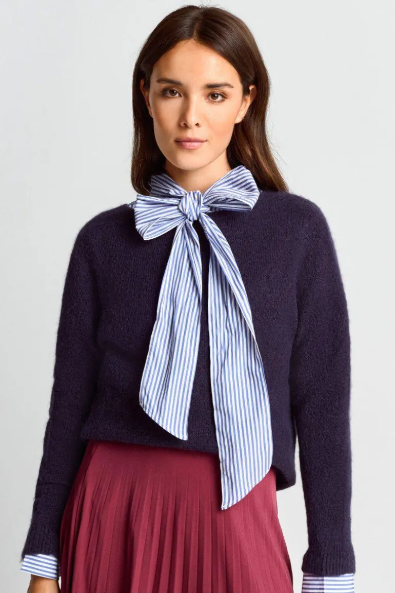 Nahtloser Strickpullover