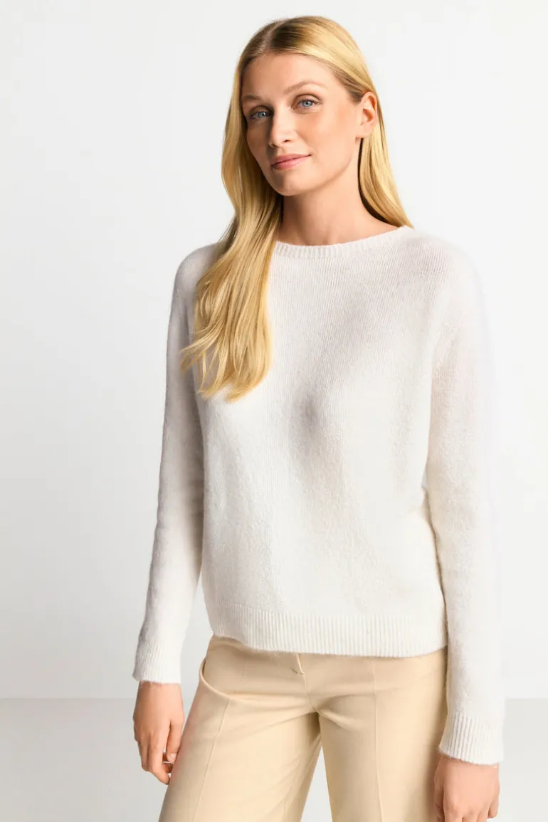 Nahtloser Strickpullover