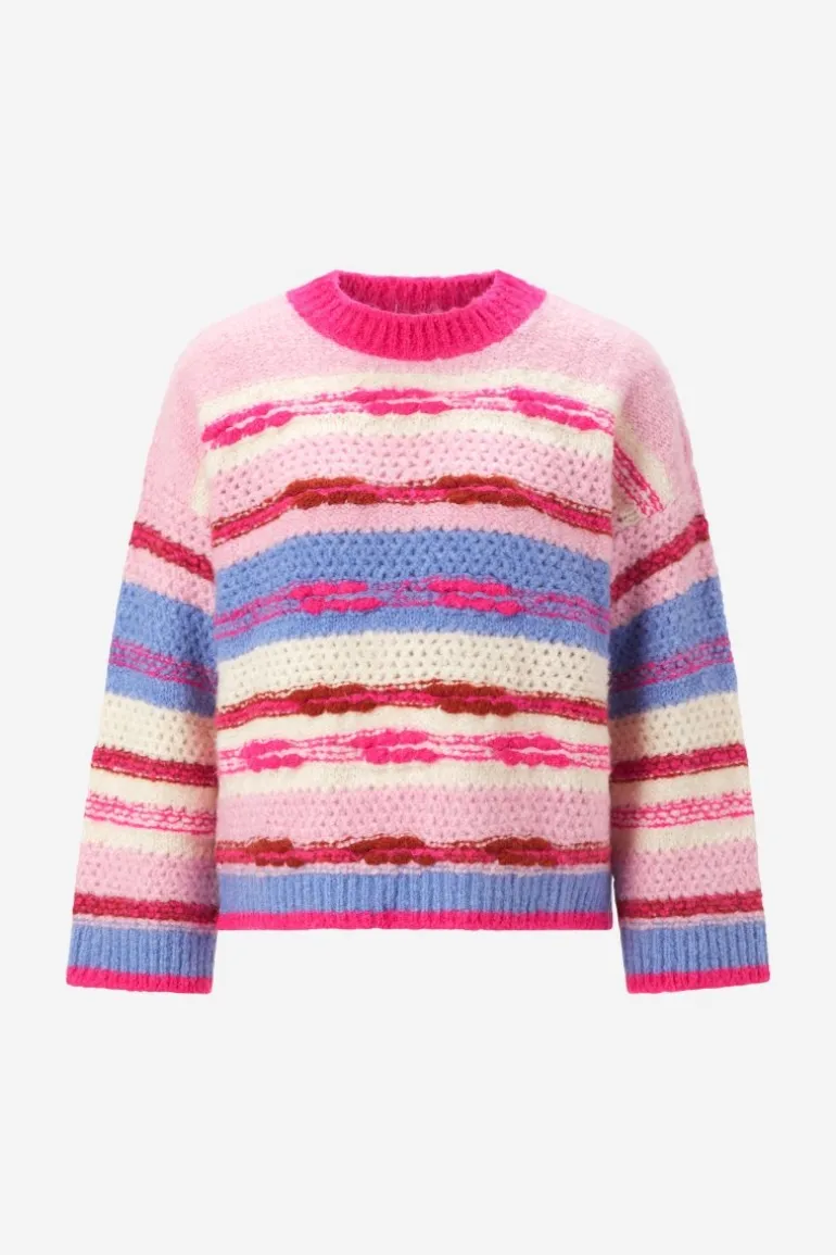 Pullover In Colour-Blocking-Optik