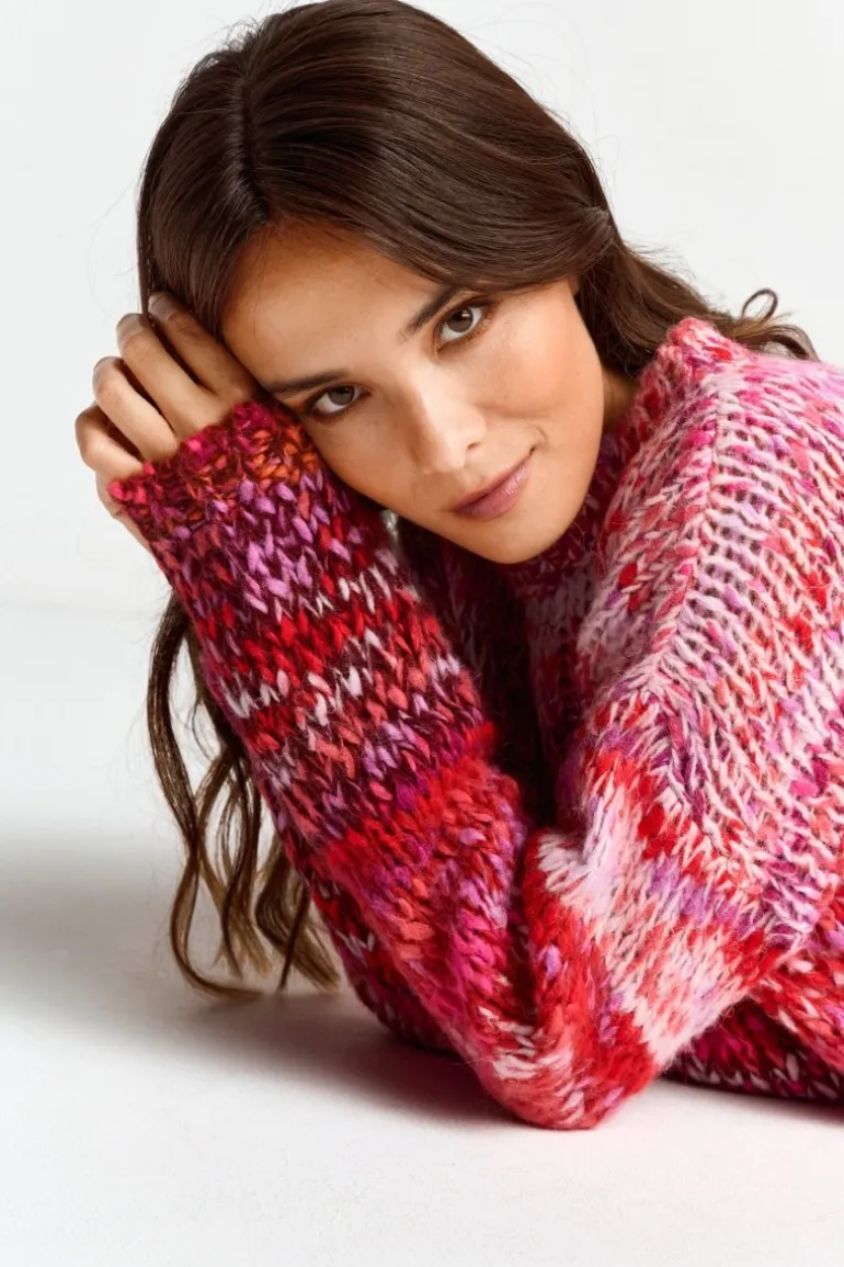 Pullover Mit Colour-Blocking-Muster